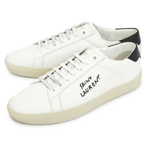 ysl silver sneakers|yves saint laurent sneakers sale.